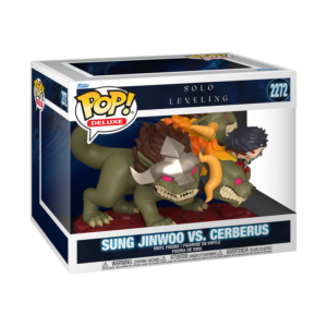 Solo Leveling Jinwoo Vs. Cerberus Deluxe Funko Pop! Vinyl Figure #2272