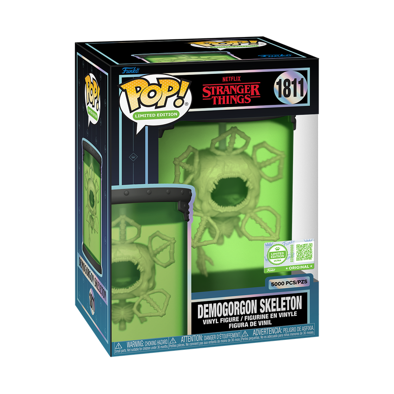 Pop! Demogorgon Skeleton with Pop! Protector - Imagen 2