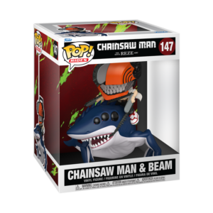 Pop! Ride Deluxe Chainsaw Man & Beam