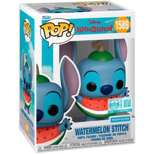 Funko Pop! Disney Lilo & Stitch Watermelon Stitch Limited Edition Vinyl Figure - BoxLunch Exclusive - Imagen 2