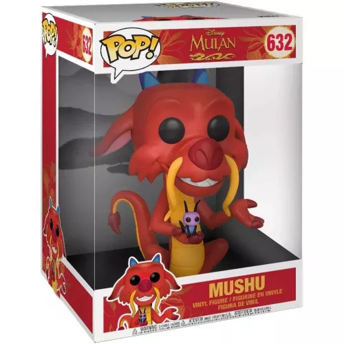 Funko Pop! Vinyl Jumbo 10 in: Disney - Mushu (10 inch) #632 - Imagen 2
