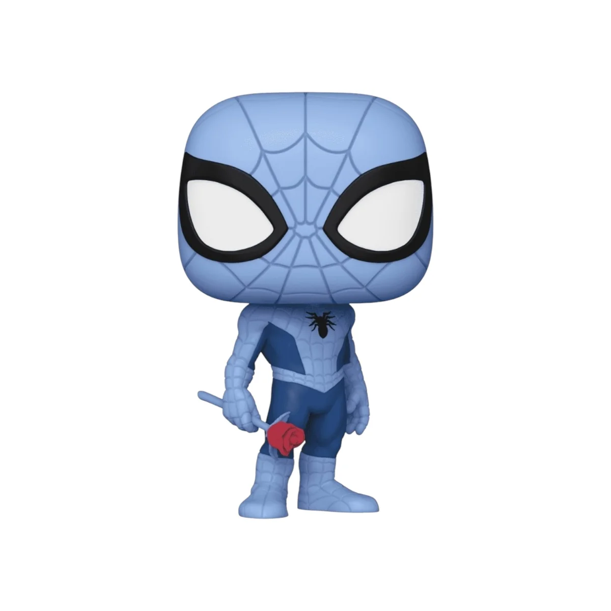 POP! Funko Marvel Collector Corps Exclusive Spider-Man Blue Spider-Man #1355 con estuche acrílico