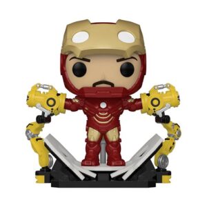 Iron Man 2 MK IV with Gantry GITD 6-In. Dlx Pop! Vinyl - PX