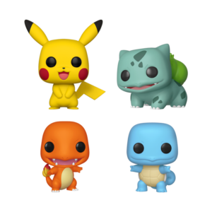 Funko POP 4PK Excl Pokemon Starters 4P