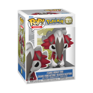 Pokemon Lycanroc (Midnight Form) Funko Pop! Vinyl Figure #1211