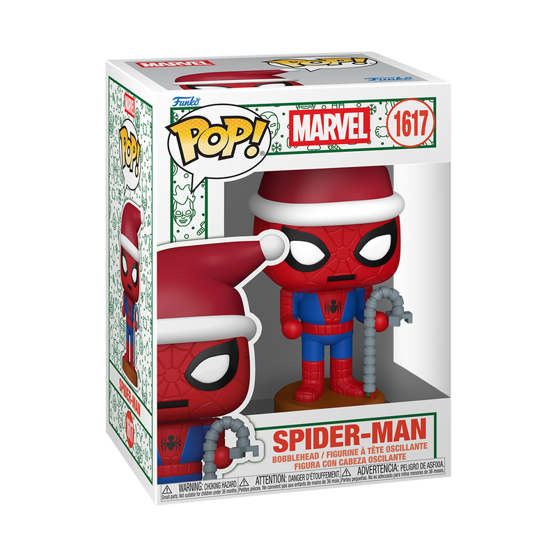 Marvel Spider-Man Holiday Nutcracker Funko Pop! Vinyl Figure #1617 - Imagen 2