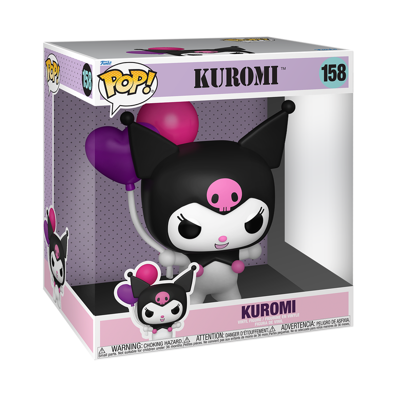Hello Kitty and Friends Kuromi Jumbo 10-Inch Funko Pop! Vinyl Figure #158 - Imagen 2